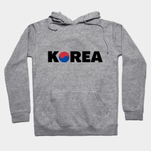 Korea with Taeguk (South Korean Flag Symbol) Hoodie